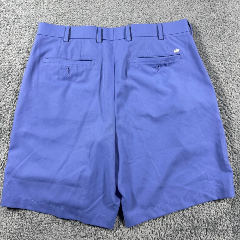 Peter Millar Performance Salem Golf Shorts Mens 34 Blue Wicking  MS15EB82